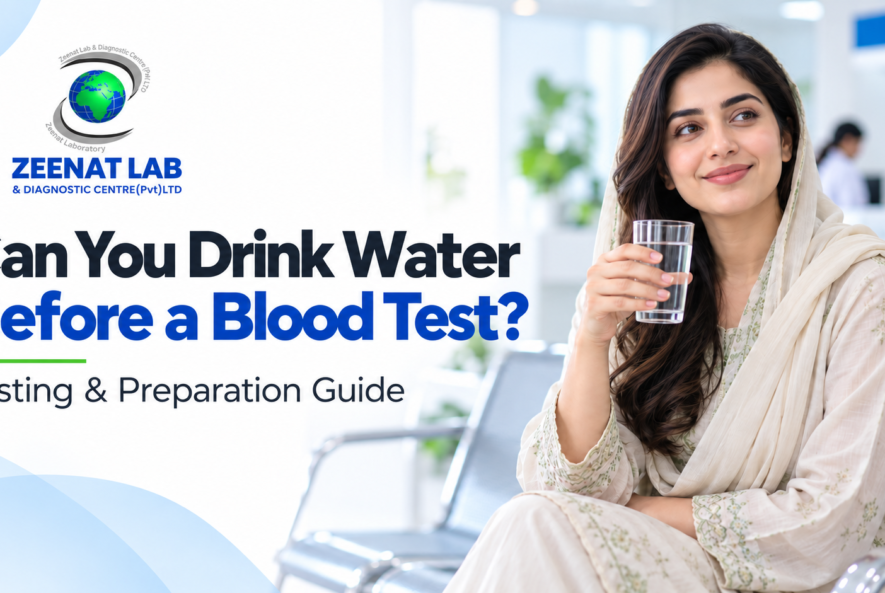 fasting before a blood test